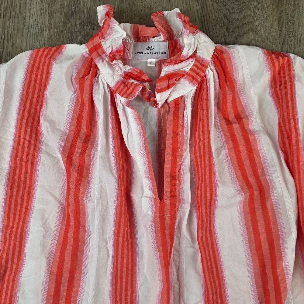 Never A Wallflower Vicki Long Sleeve Top Size XL - Picture 4 of 8